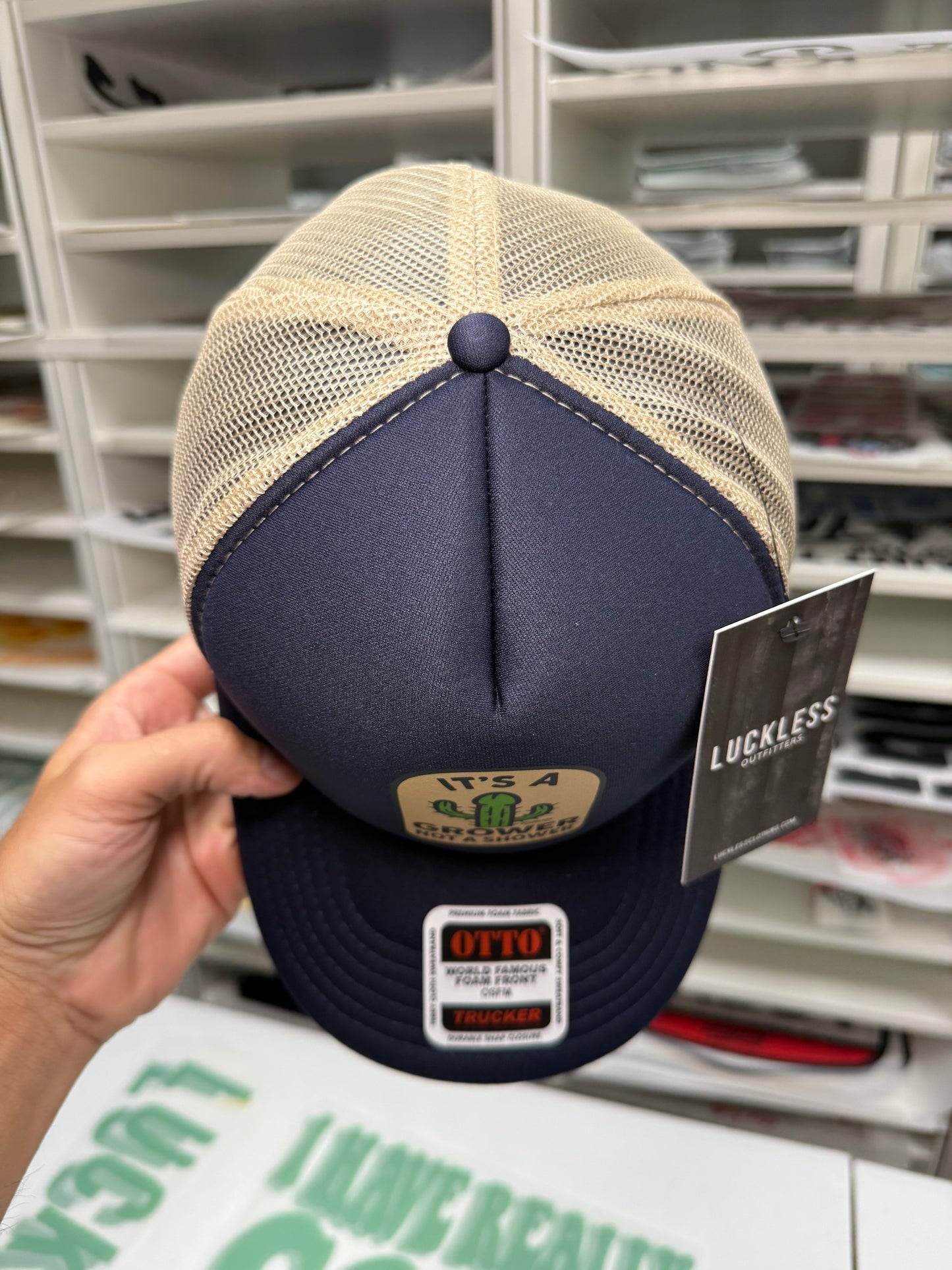 Its a Grower Not A Shower | Funny Trucker Hat